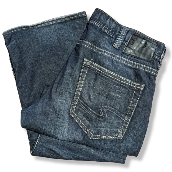 Silver Jeans Jeans Mens Silver Jeans Co Zac Relaxed Straight Fit